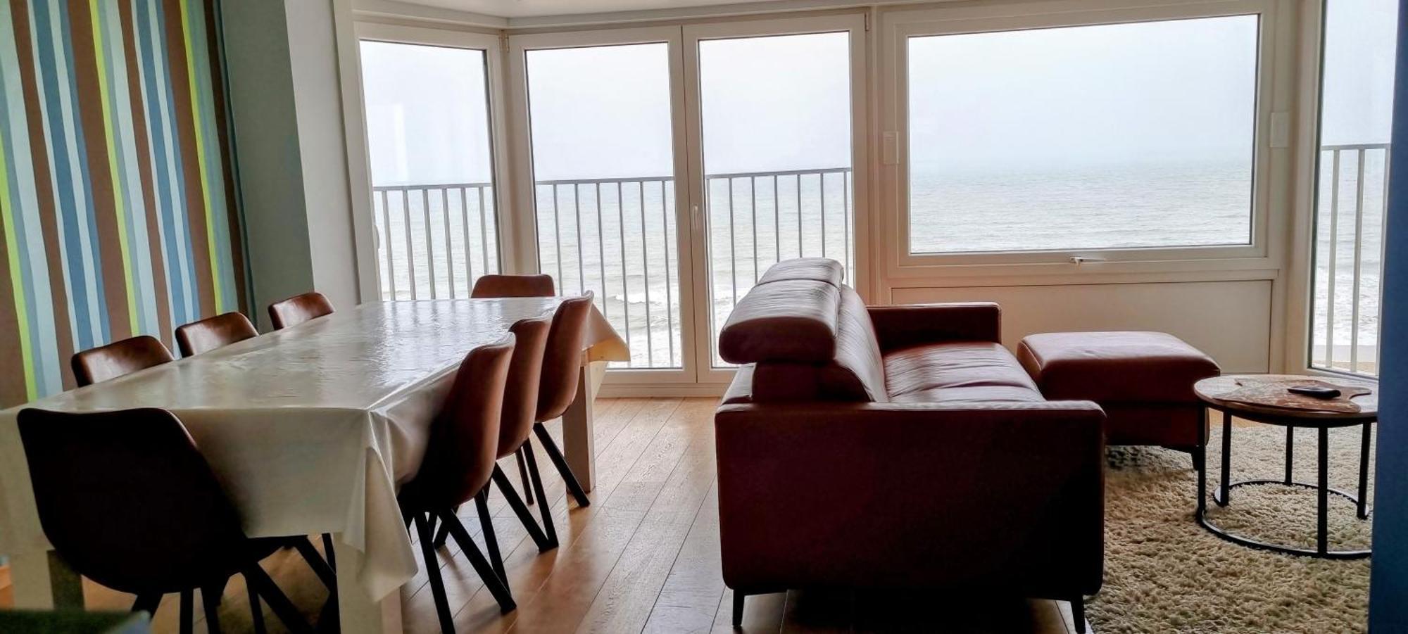 Zeedijk 241, Uitzicht Op Zee, Vue Sur La Mer Коксейде Экстерьер фото